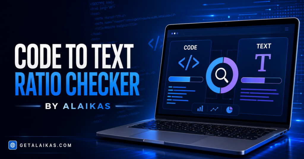 Code to Text Ratio Checker by Alaikas